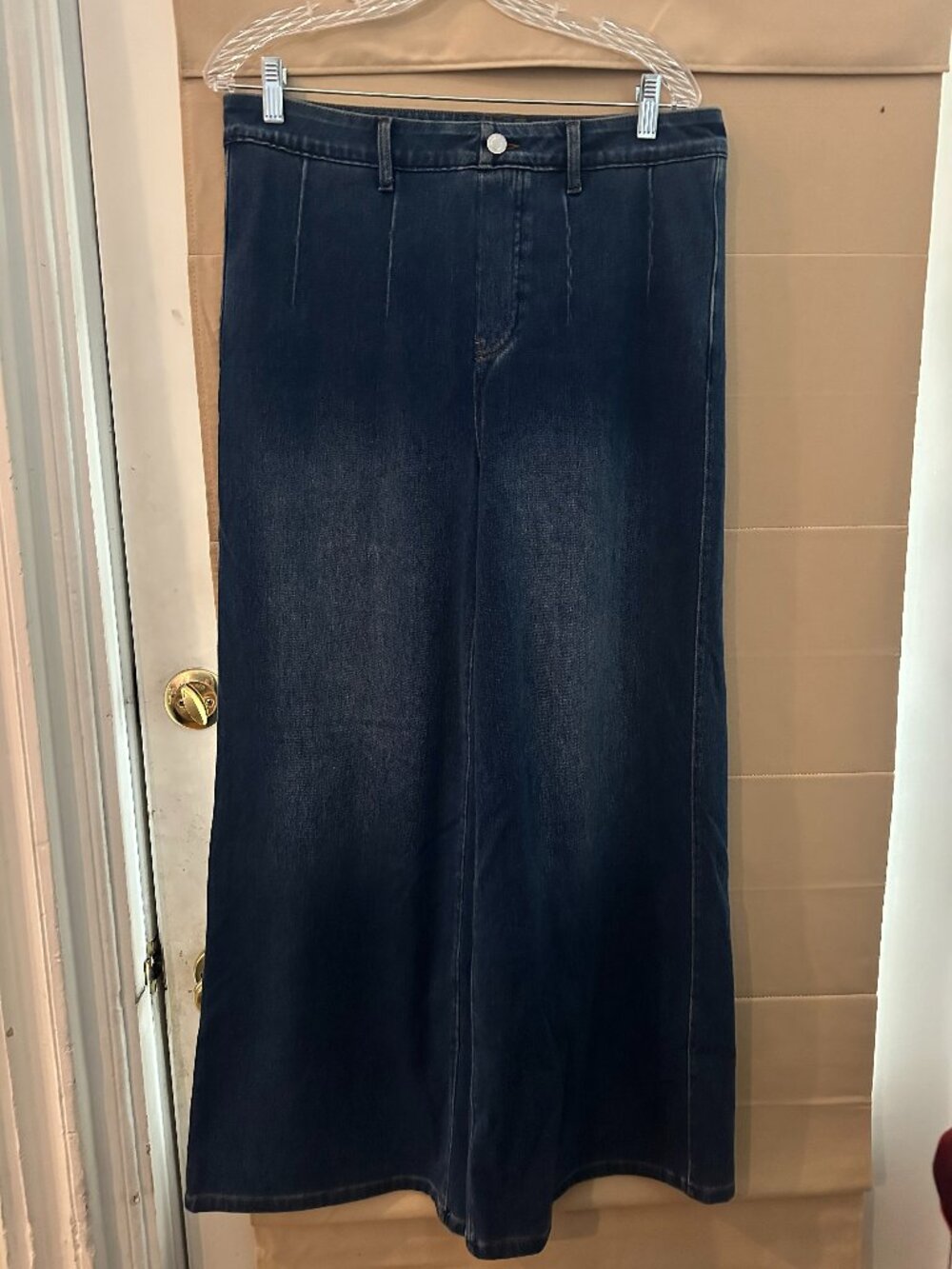 Halara Flex™ High Waisted Tummy Control Wide Leg Casual Jeans with Pockets